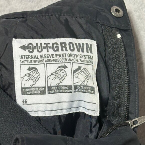 Columbia Kids Snow Ski Pants Toddler Size 4T Black w/ OutGrown System - Picture 4 of 8